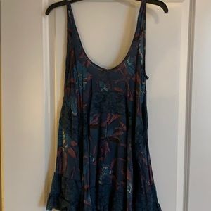 Free people slip dress/coverup